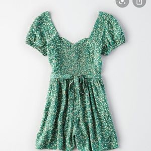 American Eagle Sweetheart Romper